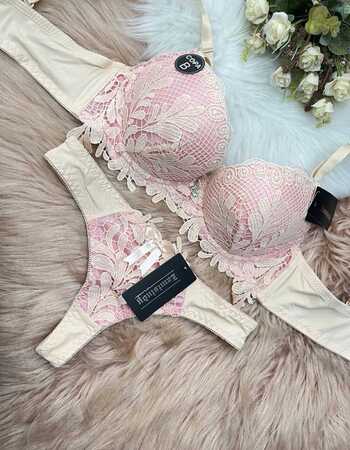 imagem CONJUNTO GLAMOUR REF 6119 NUDE COM GOIABA