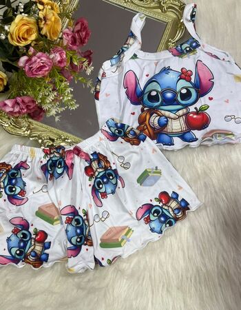 imagem PIJAMA INFANTIL FEMININO SUED 703 MACA