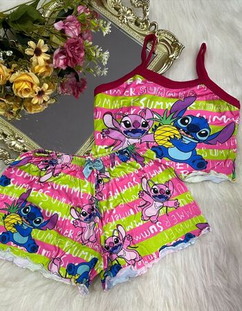imagem PIJAMA INFANTIL FEMININO SUED 703 ABACAXI