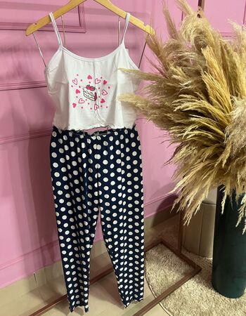 imagem PIJAMA BLOGUERINHA ADULTO CALÇA 3006 BOLO 