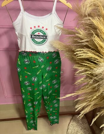 imagem PIJAMA BLOGUERINHA ADULTO CALÇA 3006 5ESTRELAS