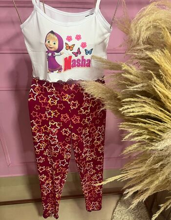 imagem PIJAMA BLOGUERINHA ADULTO CALÇA 3006 TOCA ROXAA