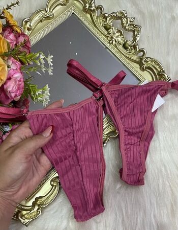 imagem CALCINHA COM REGULAGEM  CANELADA 2222 ROSE