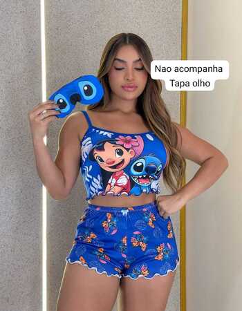imagem PIJAMA BLOGUERINHA SLIM D70 DUPLA