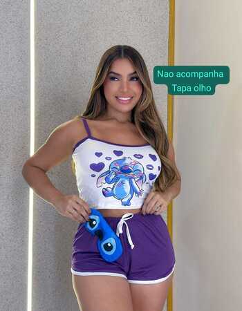 imagem PIJAMA RETO VIES 1090 ROXO NAO ACOMPANHA TAPA OLHO