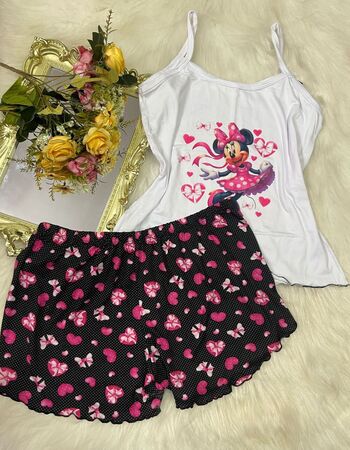 imagem PIJAMA DE SUED ESTAMPADO 3005 ARCO E NUVEM