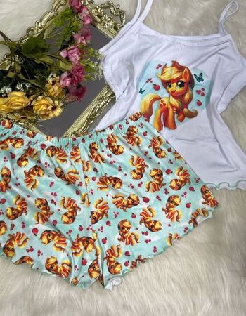 imagem PIJAMA DE SUED ESTAMPADO 3005 ARCO E NUVEM