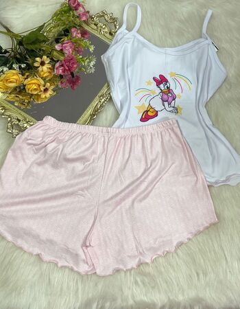 imagem PIJAMA DE SUED ESTAMPADO 3005 POA ROSE