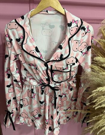 imagem PIJAMA  ADULTO AMERICANO  INVERNO 692 VAQUINHA