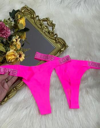 imagem CALCINHA SEM COSTURA  STRAS 4878 PINK