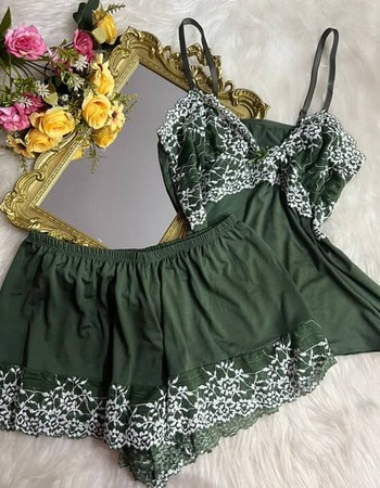 imagem SHORTDOLL MICROFIBRA 742 VERDE MILITAR