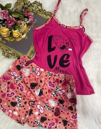 imagem PIJAMA  ALÇA 205 LOVE AVE