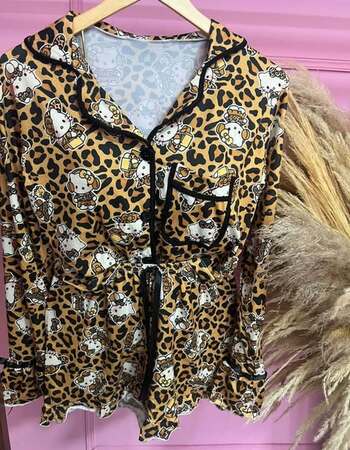 imagem PIJAMA  ADULTO AMERICANO  INVERNO 692 ANIMAL PRINT