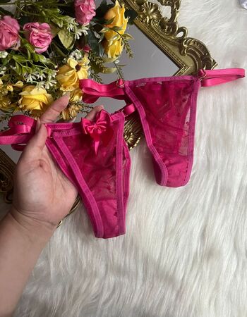imagem CALCINHA DE TULE COM LAÇO 548 PINK