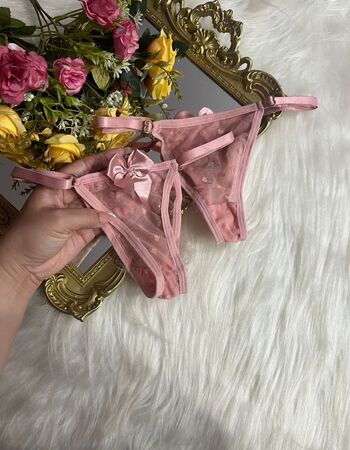 imagem CALCINHA DE TULE COM LAÇO 548 ROSE