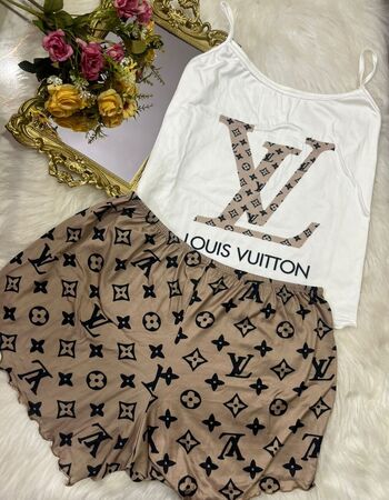 imagem PIJAMA SUED PLUS PF70 MARRON