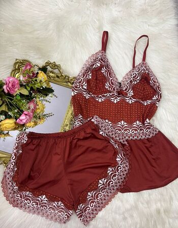 imagem SHORTDOLL REF 513 BICOLOR TERRACOTA
