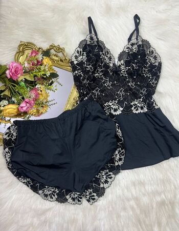 imagem SHORTDOLL REF 513 BICOLOR PRETO