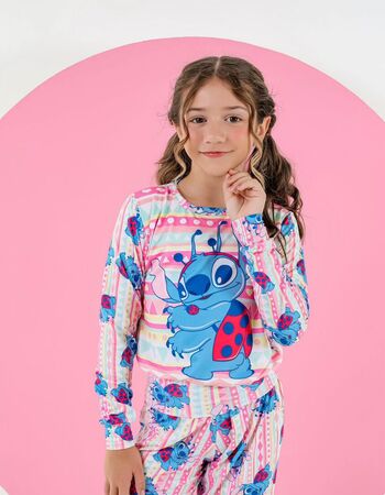 imagem PIJAMA INFANTIL FEMININO SUED 715 JOANINHA