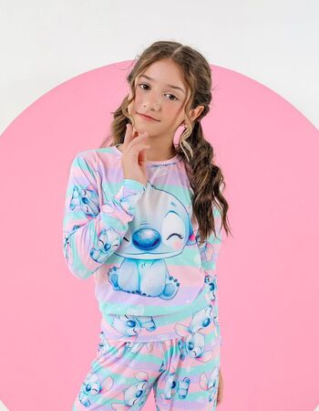 imagem PIJAMA INFANTIL FEMININO SUED 715 COALA