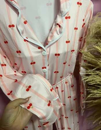imagem PIJAMA  AMERICANO ADULTO INVERNO 659 CEREJA