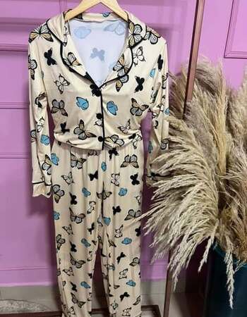 imagem PIJAMA  AMERICANO ADULTO INVERNO 659 BORBOLETA