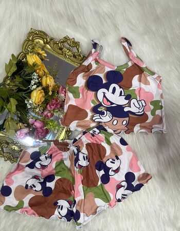 imagem PIJAMA INFANTIL FEMININO SUED 703 MILITAR