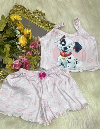 imagem PIJAMA INFANTIL FEMININO SUED 703 DOG