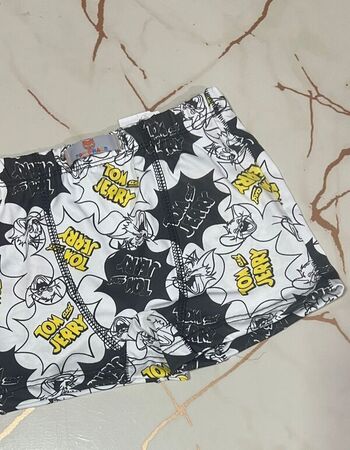 imagem CUECA POLIESTER PMG 1146 BRANCO PRETO